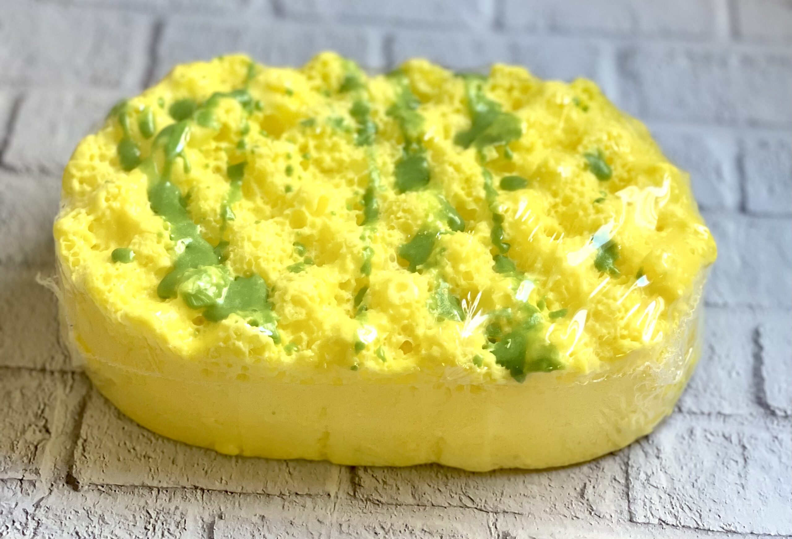 Exfoliating Soap Sponge – Lemon